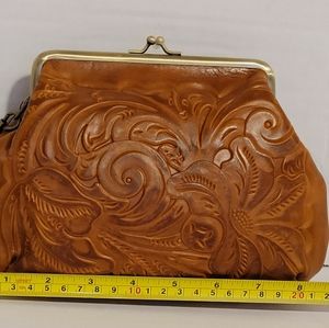 Small leather goods , BURNISHED TOOLED, SAVENA